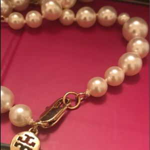 Tory Burch pearl necklace